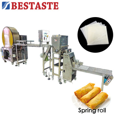 Spring roll pastry making machine
